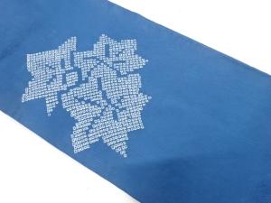 絞り　楓模様　名古屋帯